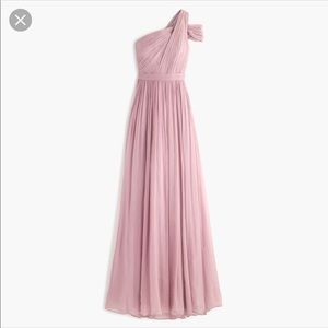 J. Crew CARA Long Bridesmaid Dress
